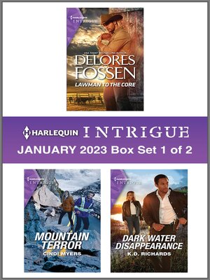 cover image of Harlequin Intrigue January 2023--Box Set 1 of 2